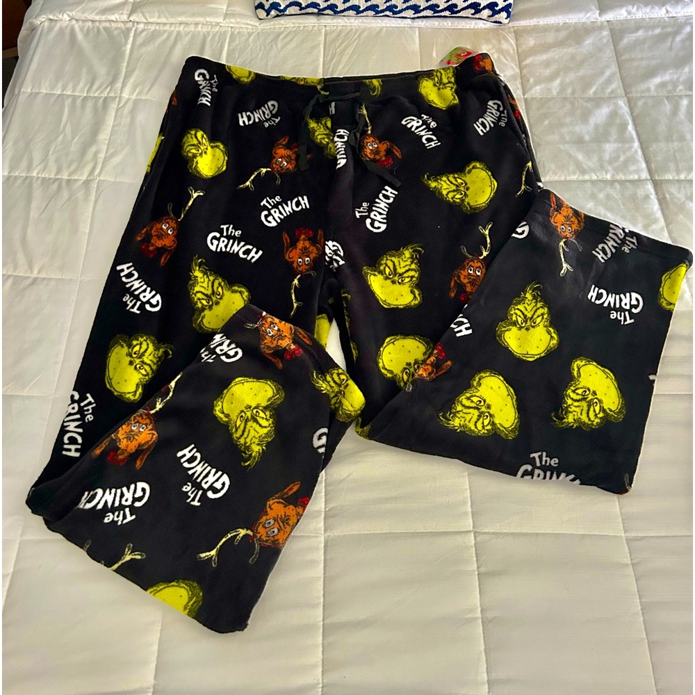 “NEW” THE GRINCH MEN PJ BOTTOMS